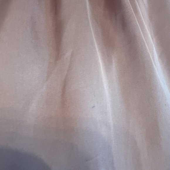 ZARA Pink High Neck Sleeveless Satin Blouse - Picture 7 of 7